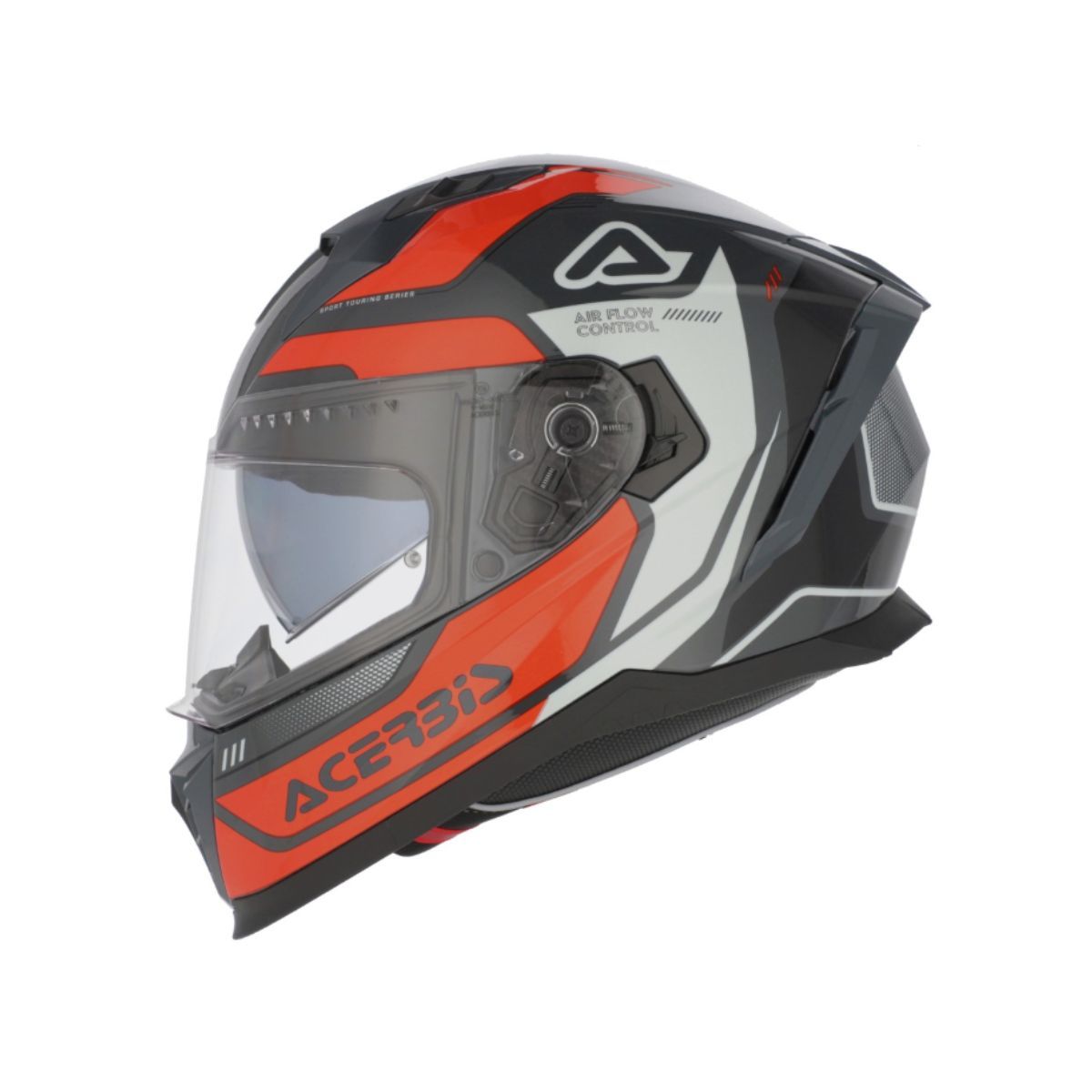 ACERBIS - CASCO ACERBIS X-WAY GRAPHIC NARANJA  GRIS TALLA S