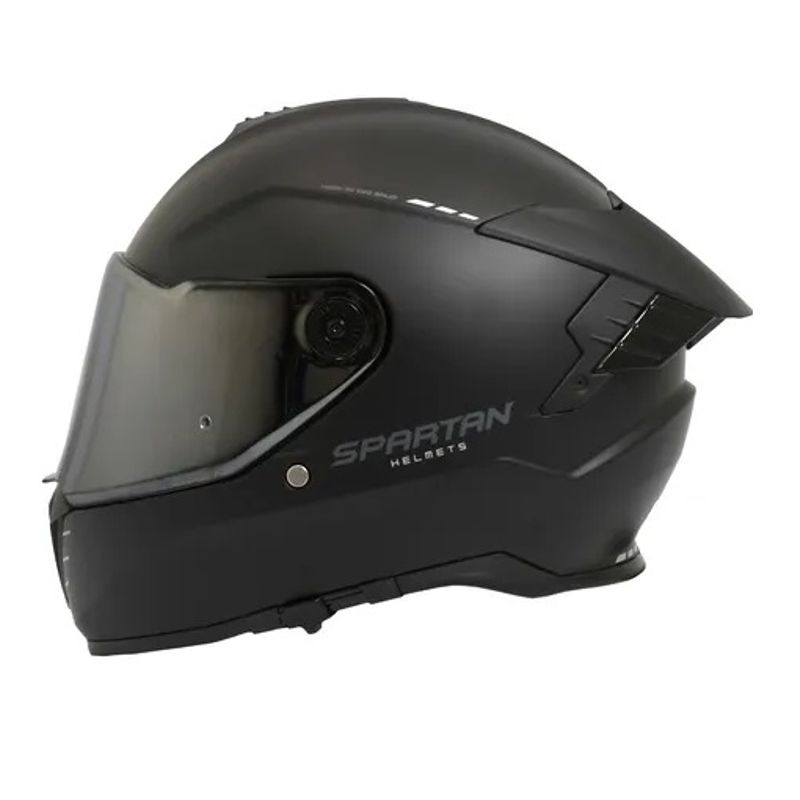 SPARTAN - Casco Spartan Hawk Evo Titan Gafas Internas Negro Talla XL