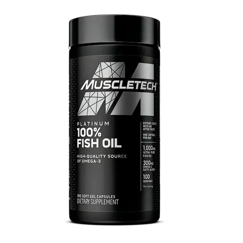 MUSCLETECH - Platinum 100% Fish Oil Omega 3 Muscletech