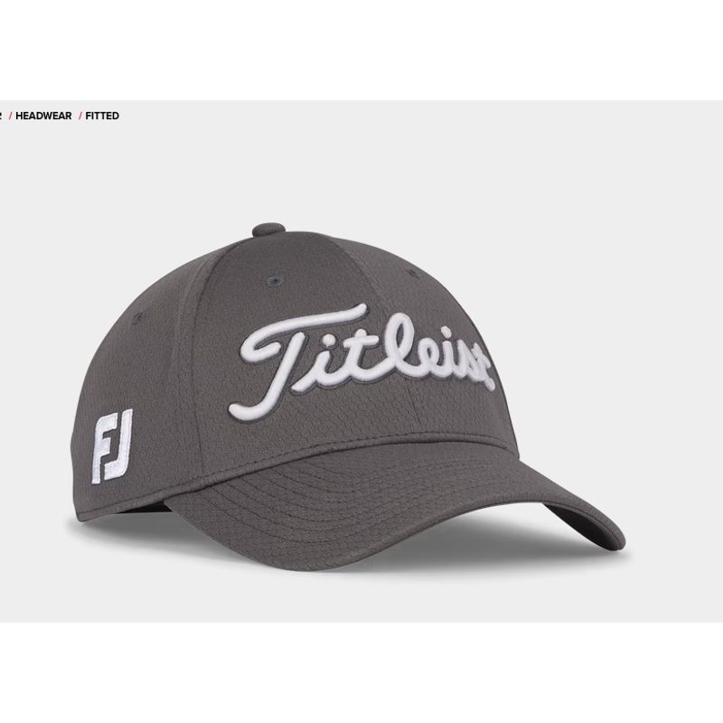 TITLEIST - Gorra Golf Titleist Tour Elite Fitted GRIS TALLA S/M 2025
