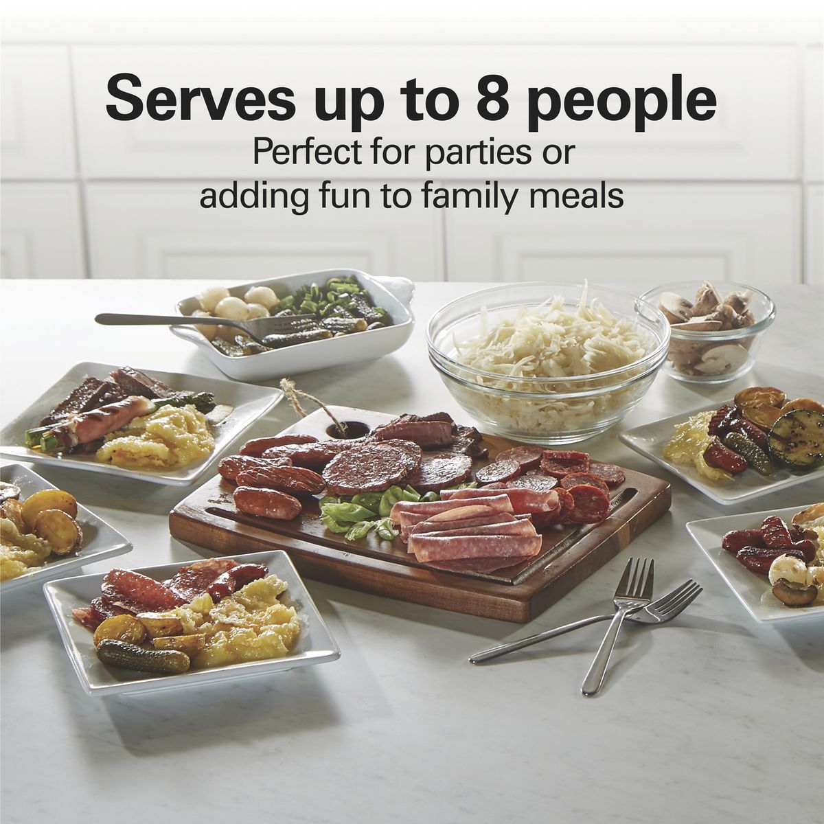 HAMILTON BEACH - Parrilla Eléctrica Raclette Hamilton Beach para 8 Personas 31612- mx Hamilton Beach