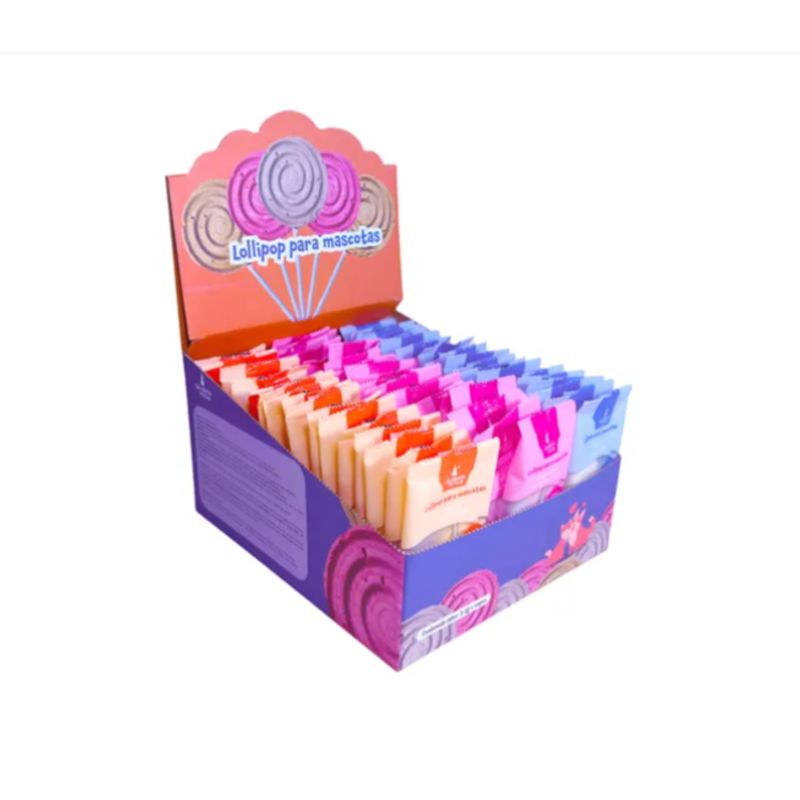 PETS - Snack Lollipop Para Mascotas Calabaza Pets Caja X 60u