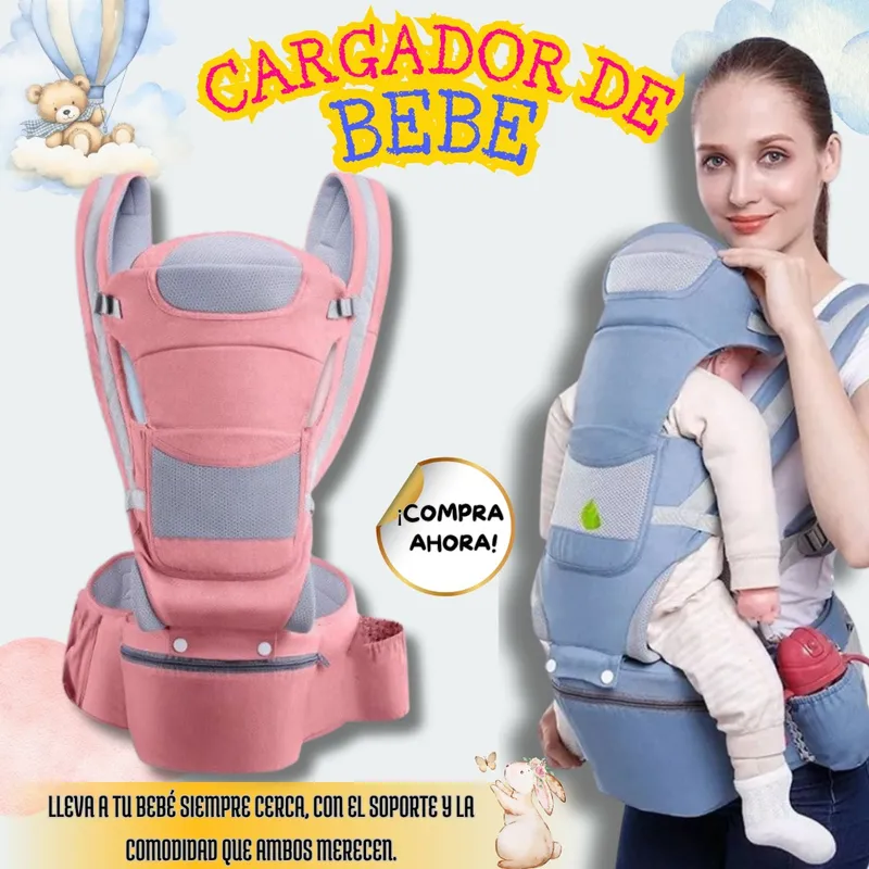 BABY ALIVE - Cargador De Silla Ergonómico Para Bebes Con Máxima Comodidad
