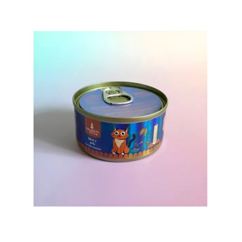 PETS - Lata Snack Para Gatos Calabaza Pets Sabor A Pollo 85g