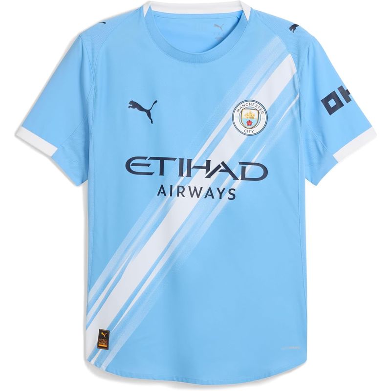 PUMA - Camiseta auténtica de Manchester City Men’s 202526 - Ajuste estrecho