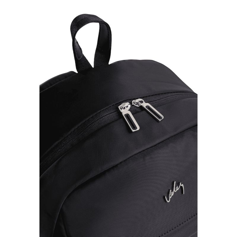 VELEZ - Maleta Morral Negro Sierra Manija Cuero Velez