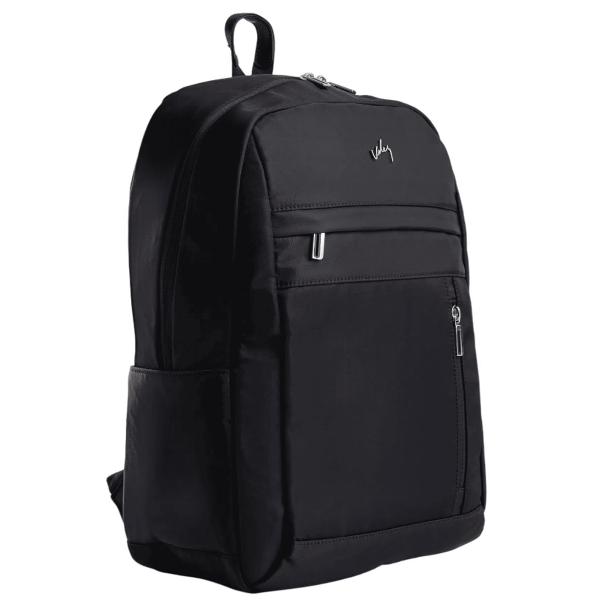 VELEZ - Maleta Morral Negro Sierra Manija Cuero Velez