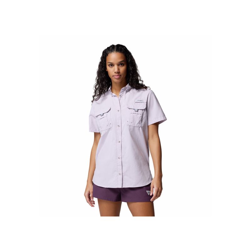 COLUMBIA - Camisa Mujer Columbia WOMENS BAHAMA II SS Lavanda COLUMBIA