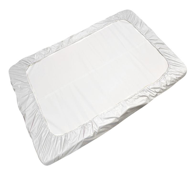 GENERICO - Protector de Colchón para Cuna Corral Colecho Suaviplast C4 Blanco