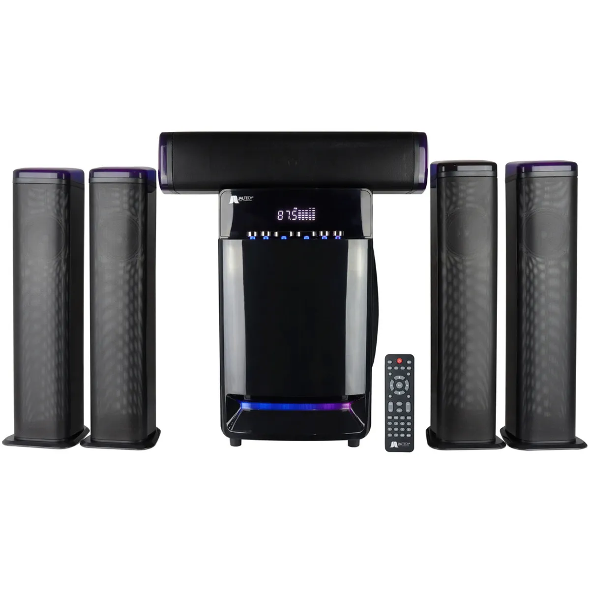 JALTECH - Teatro En Casa Jaltech Bluetooth 5.1 Led Jal-2030 135w Rms