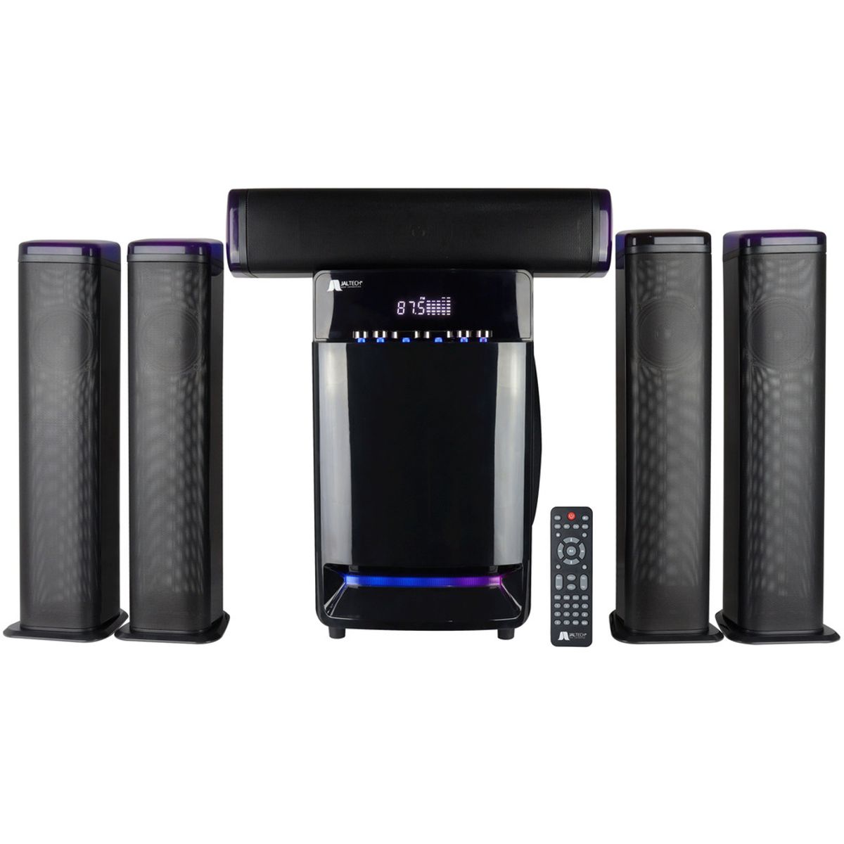 JALTECH - Teatro En Casa Jaltech Bluetooth 5.1 Led Jal-2030 135w Rms