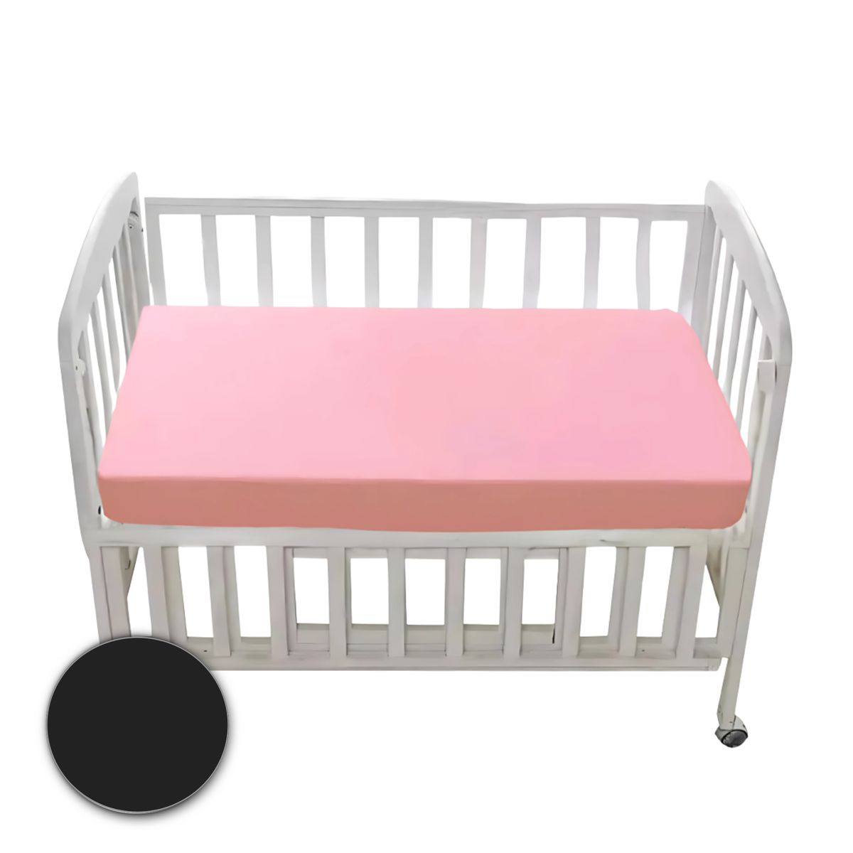 GENERICO - Protector de Colchón para Cama Cuna Suaviplast C4 Negro