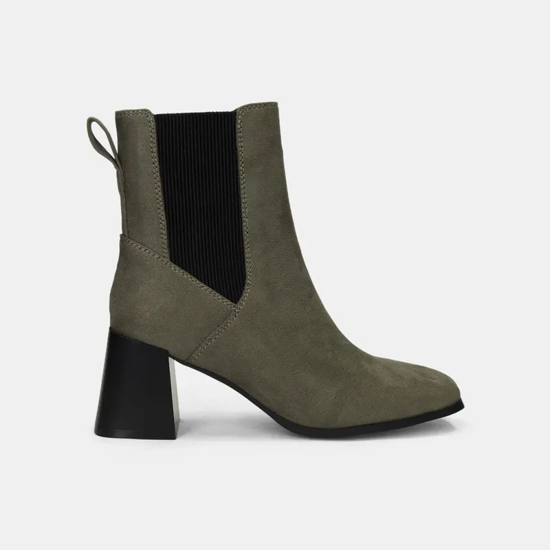 BATA - Botines Para Mujer Bata Café Claro Luna Cecia