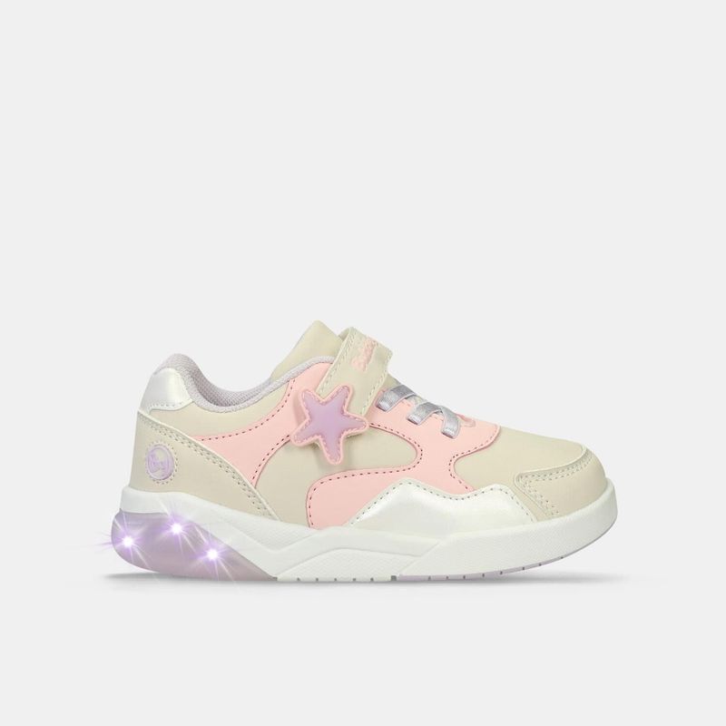 BUBBLE GUMMERS - Tenis con Luces Para Niña Bubblegummers Multicolor Tefa Dakar