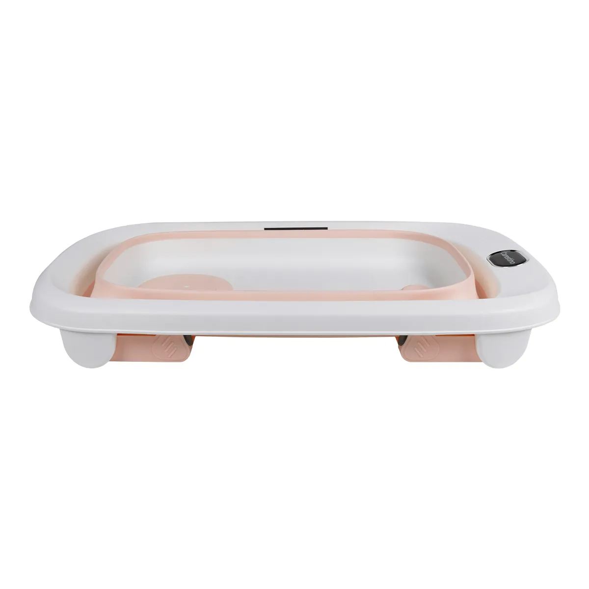 CARESTINO - Bañera Plegable Carestino Con Soporte Maui 40l Rosa