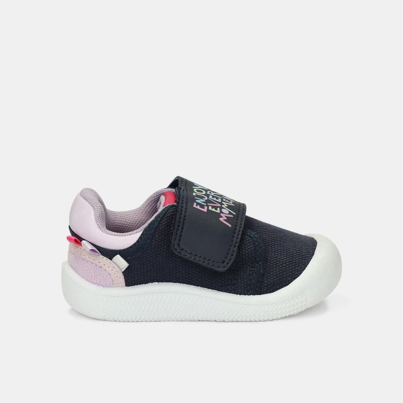 BUBBLE GUMMERS - Tenis Bebé Para Niña Bubblegummers Azul Tamara 15-21