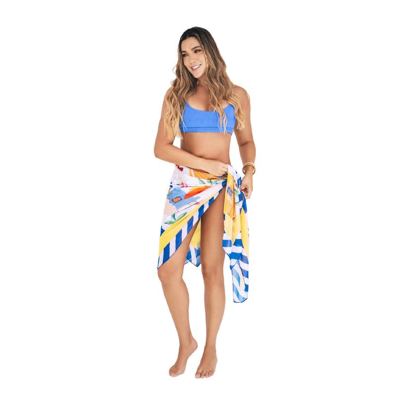 CHAMELA - Pareo De Baño Estampado  Chamela 46075