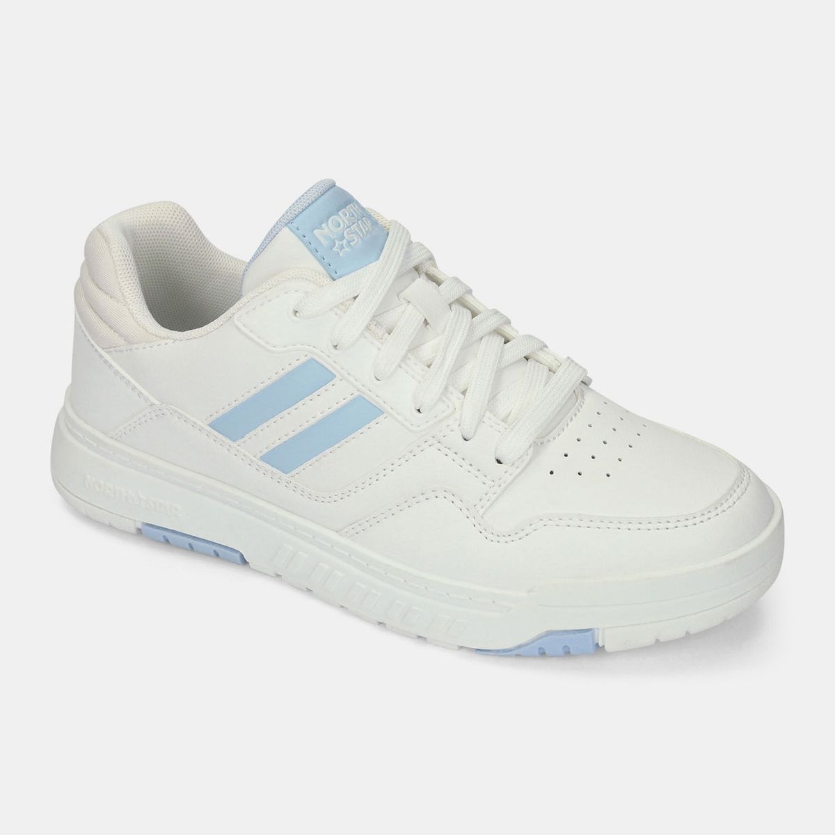 NORTH STAR - Tenis Para Mujer North Star Blanco Luisa Skater Wave