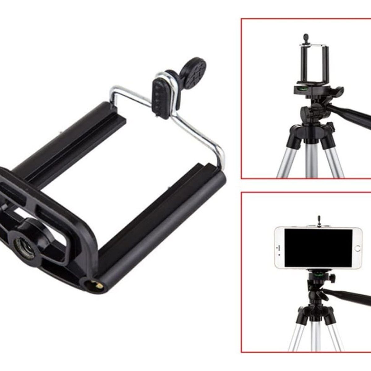 GENERICO - Soporte Para Celulares Para Monopod Y Tripode 1241