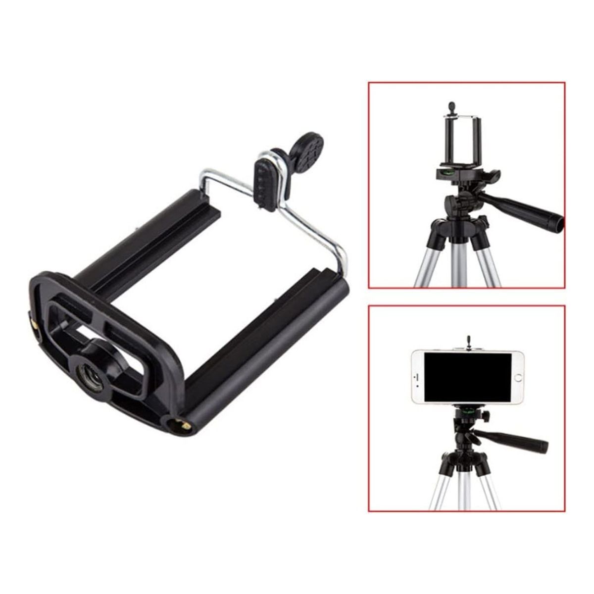 GENERICO - Soporte Para Celulares Para Monopod Y Tripode 1241