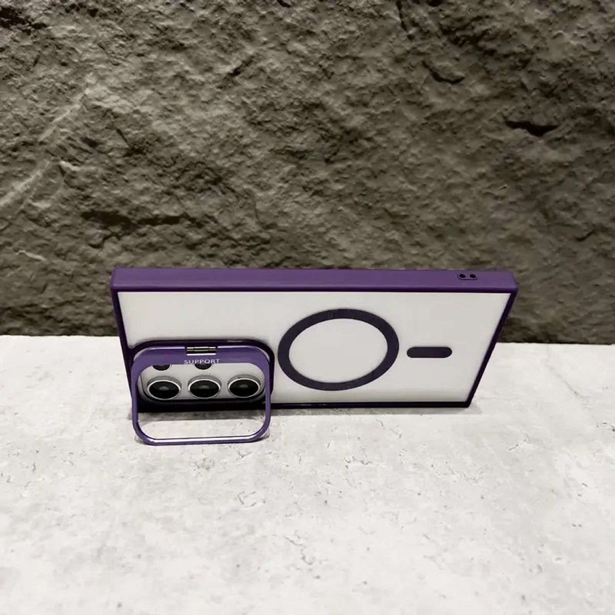 GENERICO - Estuche Forro Funda Para Samsung S24 Ultra Magsafe + Protector Cámaras