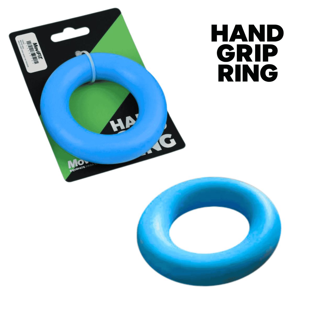 MOVIFIT - Anillo Fortalecedor de Mano Hand Grip Antebrazo Tensión 10kg