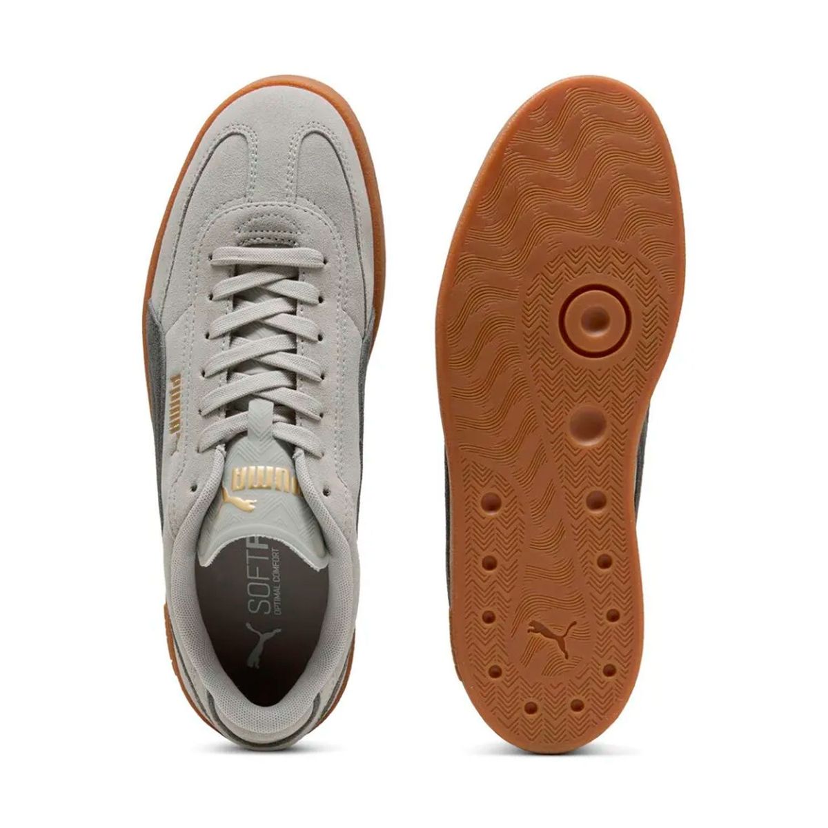 PUMA - Tenis Puma Hombre Gris  Club Ii Era Suede-400717-15