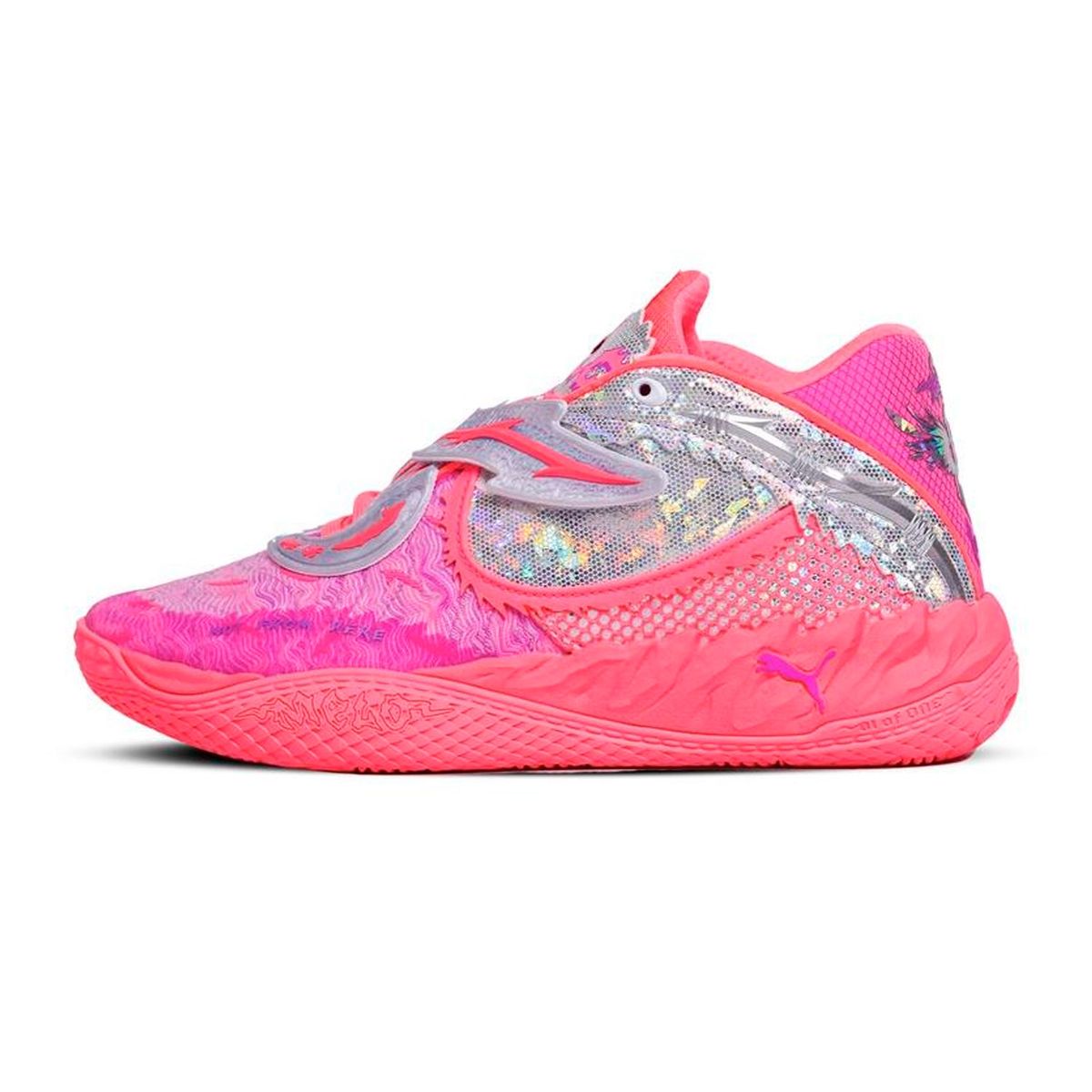 PUMA - Tenis Puma Hombre Fucsia  Mb05 World Tour-312129-01