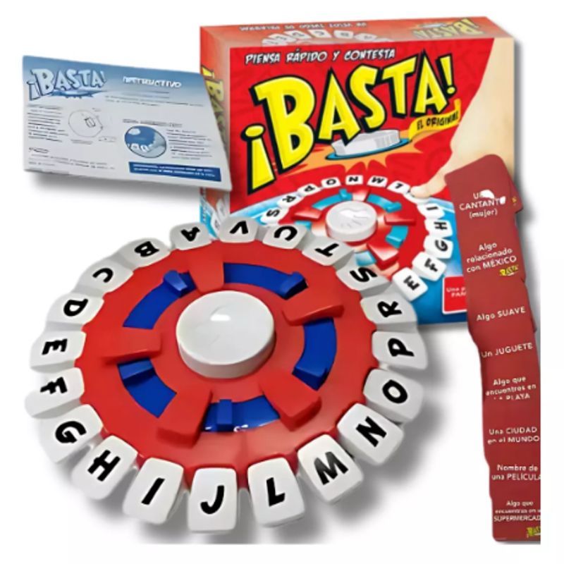 CLEAR - Juego De Mesa Basta Interactivo Palabras