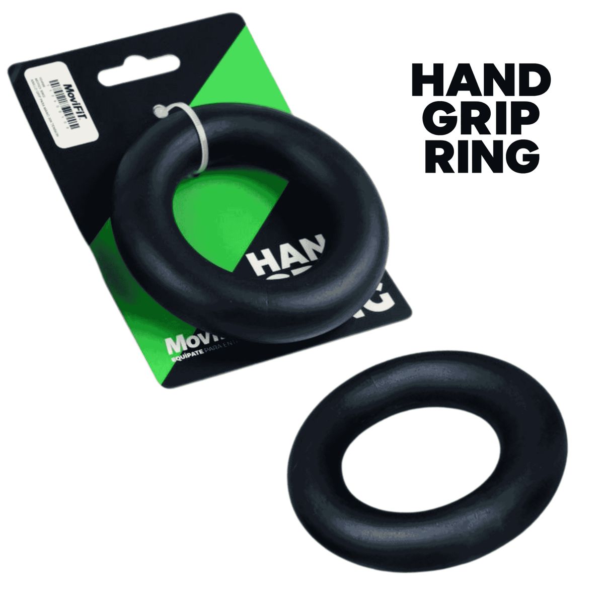 MOVIFIT - Anillo Fortalecedor de Mano Hand Grip Antebrazo Tensión 30kg