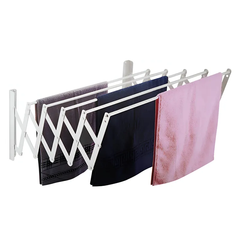 GENERICO - Tendedero Ropa Plegable De 70 Cm X 75 Cm Pared Multiforce