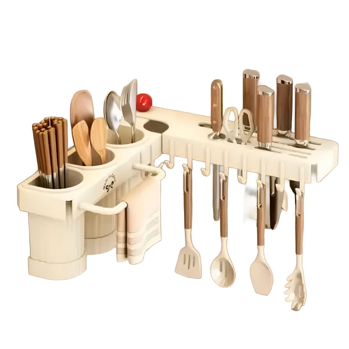 GENERICO - Soporte De Cocina Organizador Estanteria De Utensilios 65 Cm