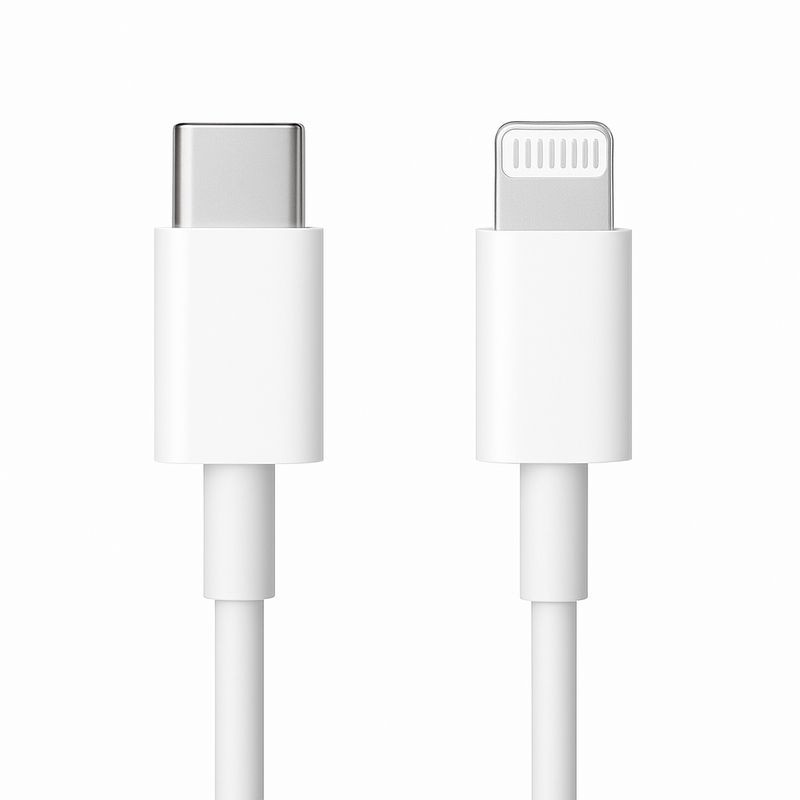 EPIK - Cable Cargador USB-C a 8 pines compatible con iPhone carga rápida 24W