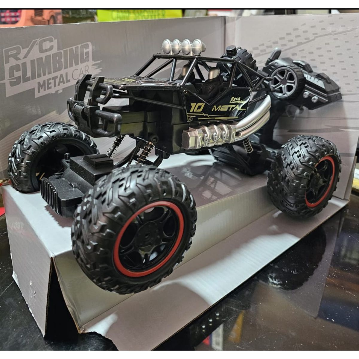 GENERICO - Carro a control remoto 4x4 juguete niña niños con humo negro