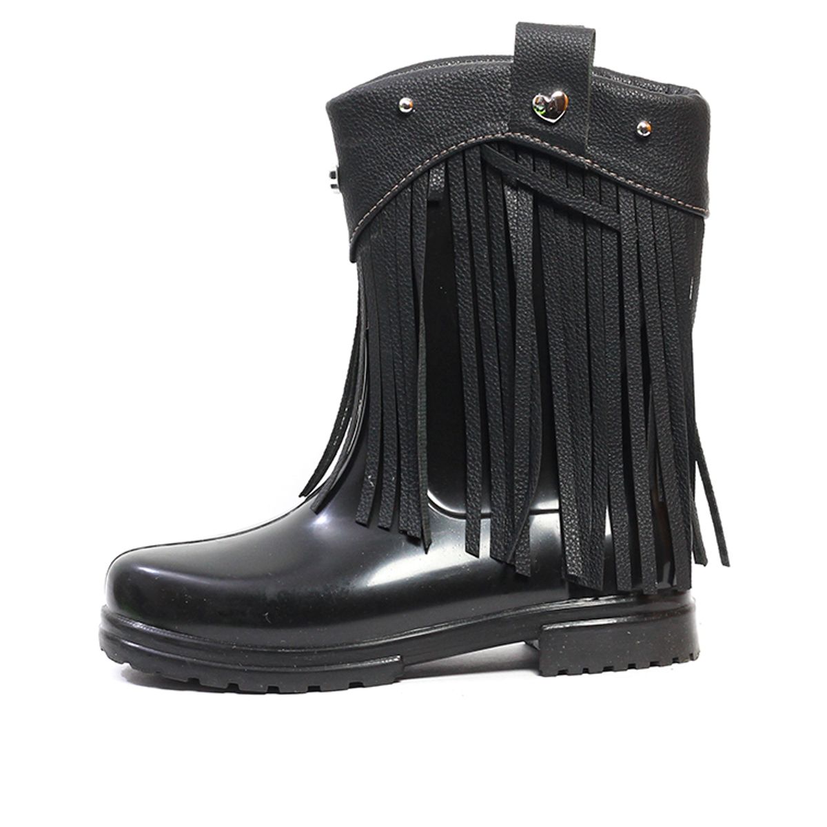 INCO - Botas Lluvia Niña Negro Hanna Gispy