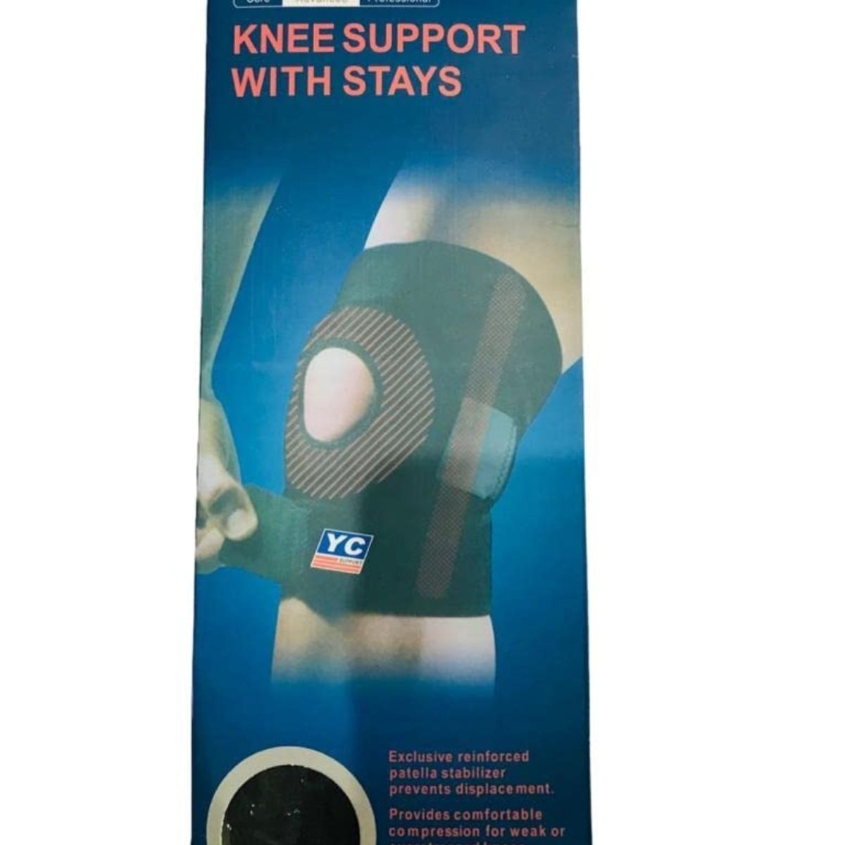 GENERICO - Rodillera Deportiva Neopreno Ajustable Soporte Rótula