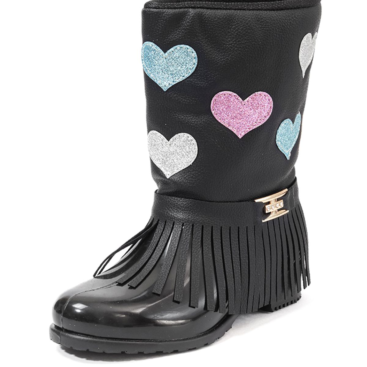 INCO - Botas Lluvia Niña Negro Sofia Chrush