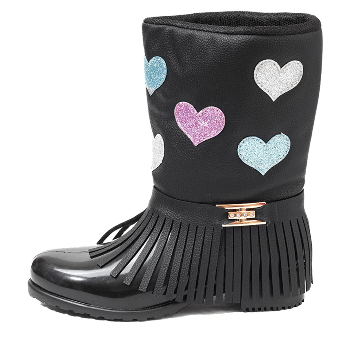 INCO - Botas Lluvia Niña Negro Sofia Chrush