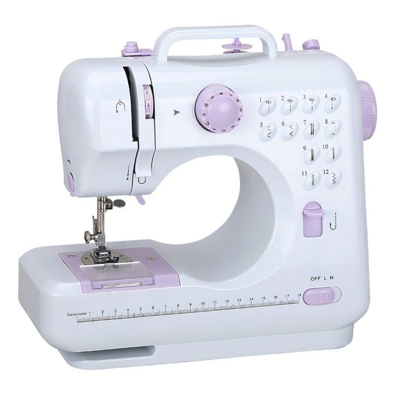 GENERICO - Mini Máquina De Coser Portátil Multifuncional Homeasy Color Blanco Facil Y Practica