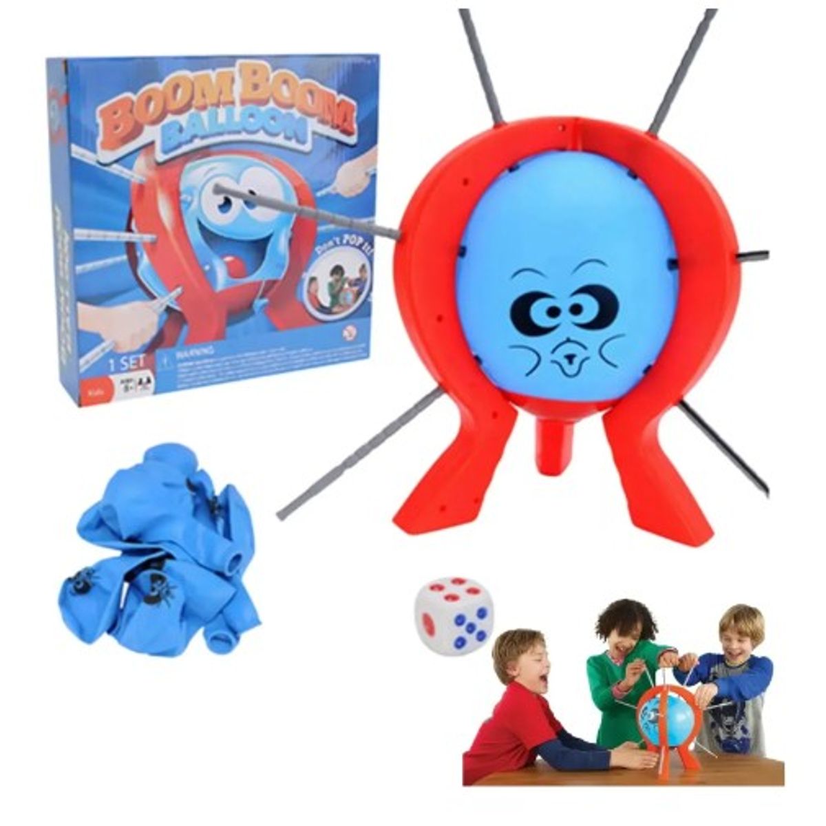 GENERICO - Juego Mesa Boom Boom Globo explosivo