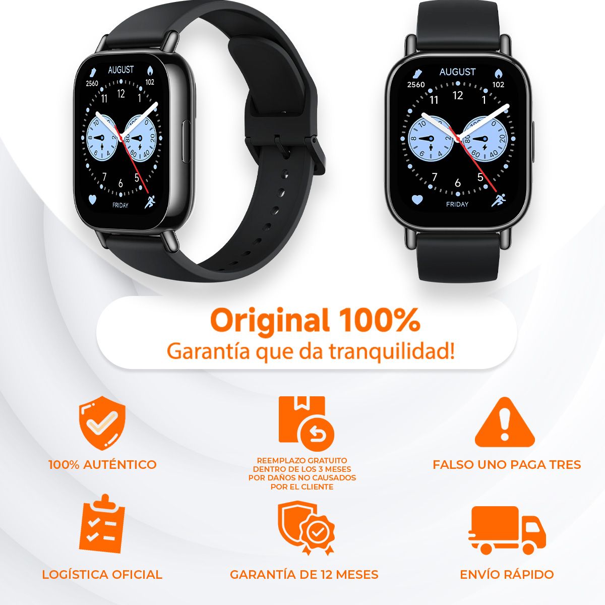 XIAOMI - Reloj Xiaomi Redmi Watch 5 lite Negro