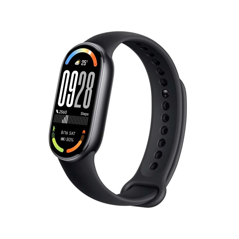 XIAOMI - SmartBand Xiaomi Smart Band 10 Negro 1.7 pulgadas