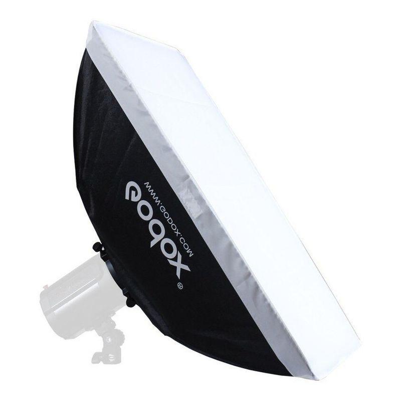 GENERICO - Softbox 60x90cm Montura Bowen Para Flash Strobe Speedlite