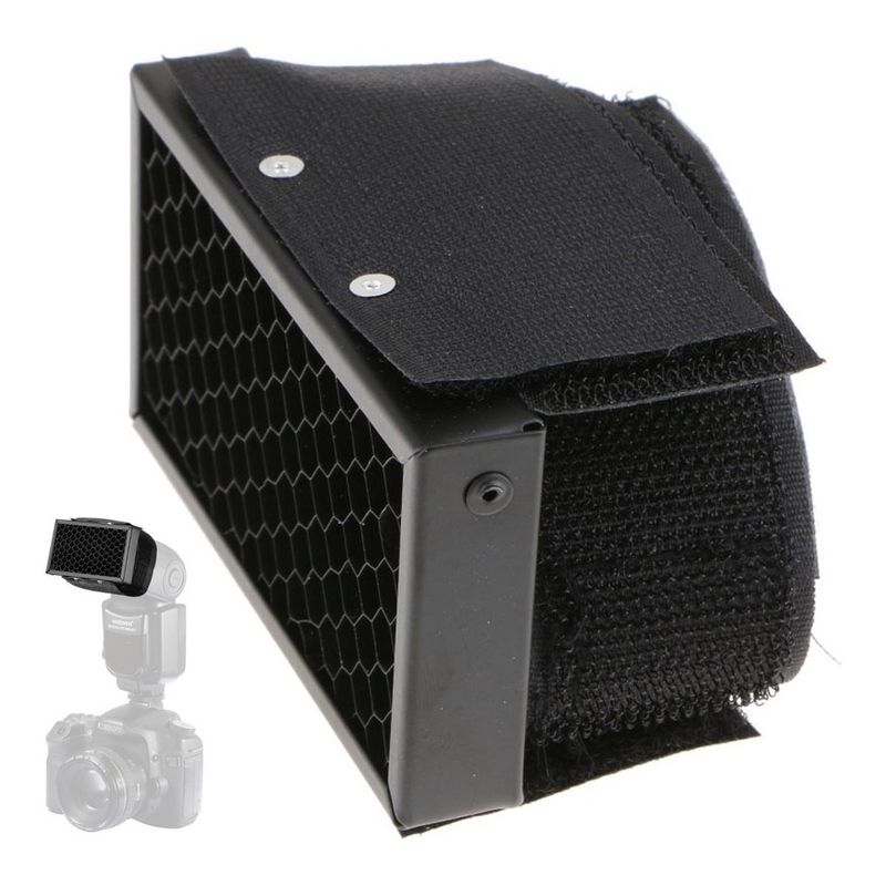 GENERICO - Filtro Softbox Cuadricula Panal Rejilla Para Flash Canon