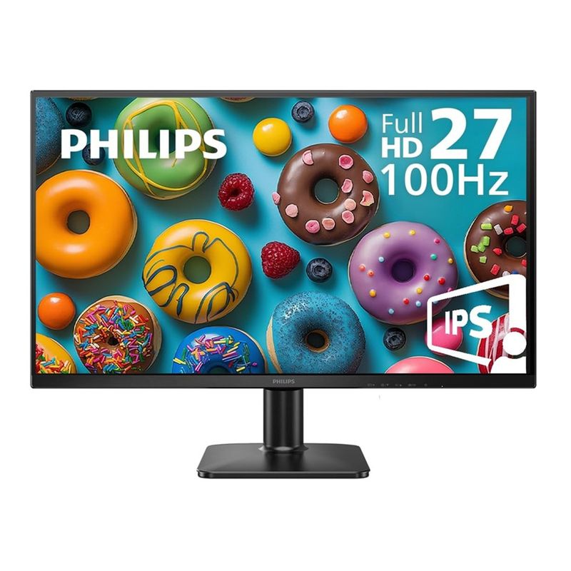 PHILIPS - Monitor 27e2n1100 Imagen Clara Diseño Sin Bordes 27 Pulgadas