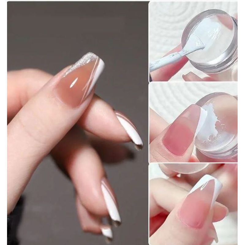 GENERAL - Sello pinta uñas Estampador silicona