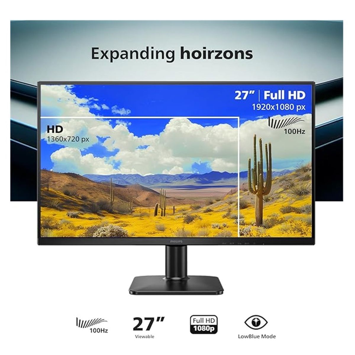 PHILIPS - Monitor Fhd (1920 X 1080) De 27 Pulgadas Philips Ips