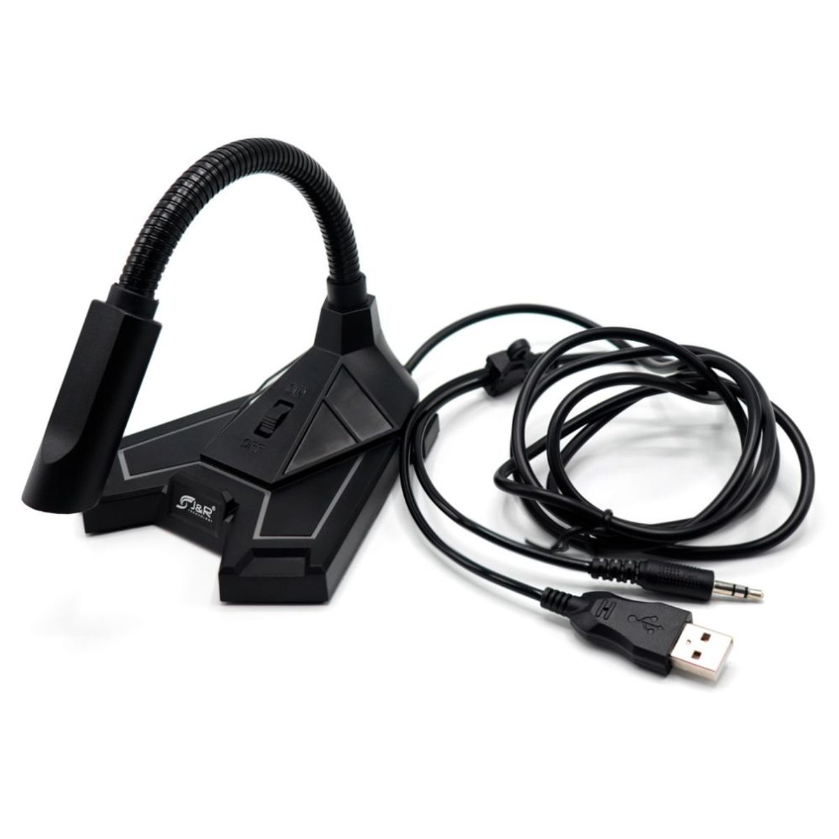 J&R - MICROFONO GAMER MCJR-004 JYR GAMER ILUMINACION