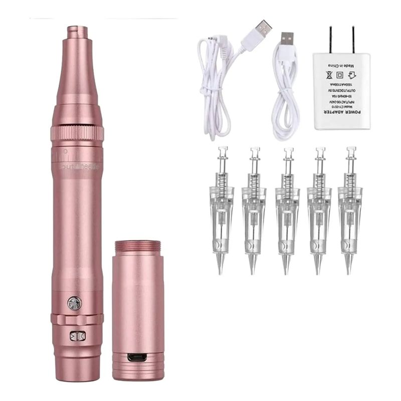GENERICO - Kit Maquina De Maquillaje Dermografo Facial