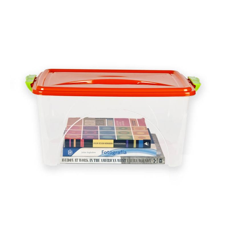 NOVEDADES PLASTICAS - Caja Estelar Grande 24 Litros Colores surtidos